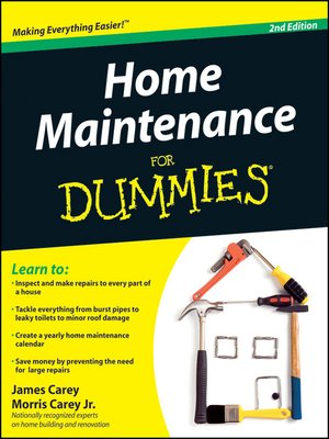 cover image of Home Maintenance For Dummies